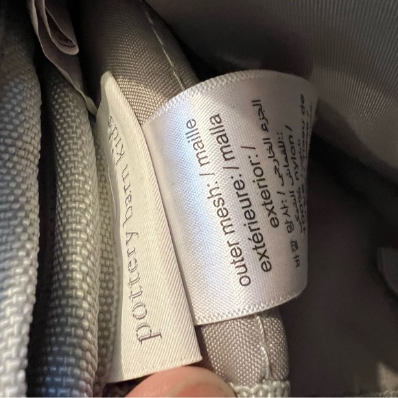 Pottery barn Sparkle Backpack with L embroidered - Picture 8 of 12